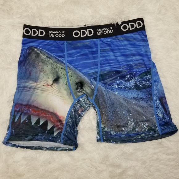 ODD Boxers Jaws Boxer Briefs, L - Picture 2 of 2